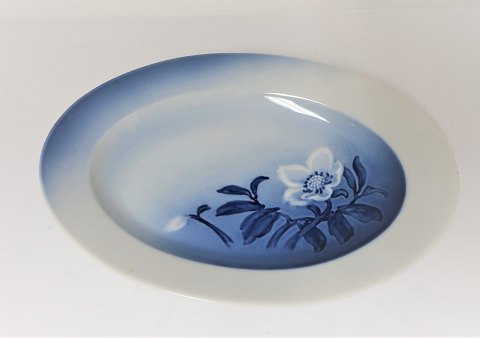 Christmas Rose. Bing & Grondahl. Small oval dish. Length 26 cm. (2. quality)