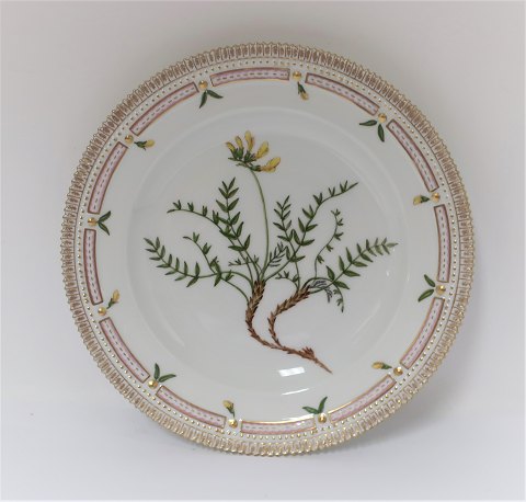 Royal Copenhagen Flora Danica. Dinner plate. Design # 3549. Diameter 25 cm. (1 
quality). Astragalus uralensis Vahl