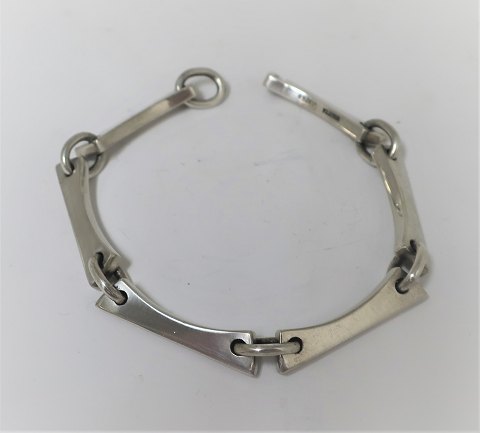 Silberarmband. Sterling (925). Die Whitta Stempel. Länge 20 cm.