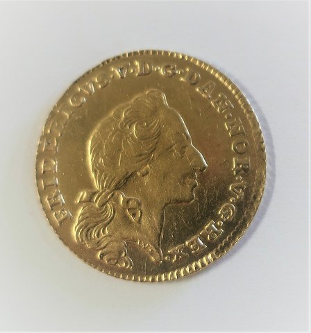 Denmark. Frederik V. 1 kurant dukat 1761 K