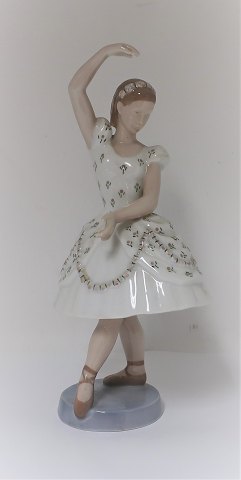 Bing & Grondahl. Porcelain figure. Columbine. Model 2355. Height 25 cm. (1 
quality)