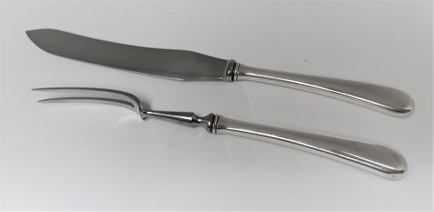 Michelsen. Ida. Carving set. Design: Ole Hagen. Sterling (925). Length 33 cm.