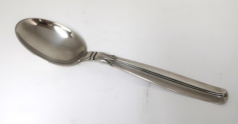 Lotus. Silverware. Sterling (925). Dessert spoon. Length 16.8 cm.