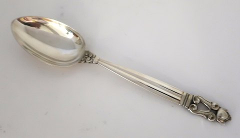 Georg Jensen. Sterling (925). König. Menüe Löffel. Länge 20,5 cm