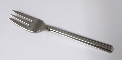 Hans Hansen. Sølvbestik. Arvesølv no. 18. Kagegaffel. Længde 13 cm.