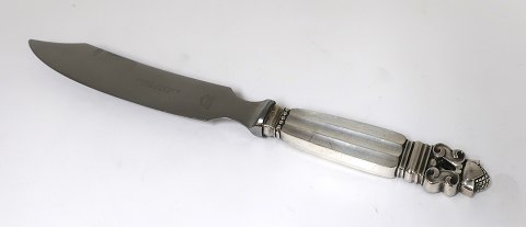 Georg Jensen. Silberbesteck (925). König. Käsemesser. Länge 20,5 cm.