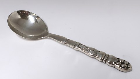 Georg Jensen. Sølvbestik (925). Serveringsske. Model 54. Længde 22 cm