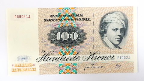 Denmark. Banknote DKK 100 1995 F1. Uncirculated.