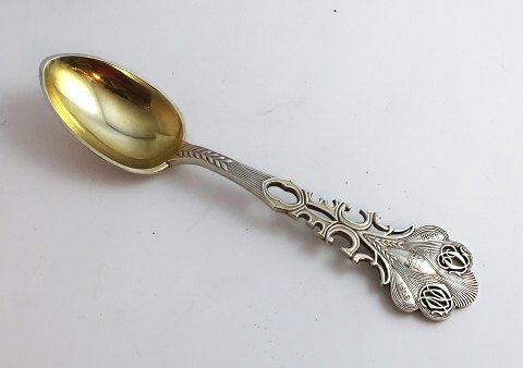 Michelsen. Memorial spoon September 21, 1888-1913. Silver (830). With original 
box