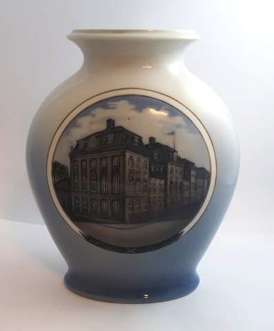 Royal Copenhagen. Porcelain vase. Model 4633. Height 22.5 cm. (3 quality)
