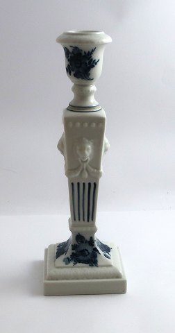 Royal Copenhagen. Blue flower. Candlestick with lion