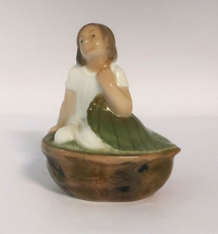Royal Copenhagen. Porcelain figurine. Thumbelina. Model 4374. Height 9 cm. (1 
quality)