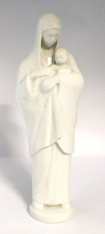 Bing & Gröndahl. Porcelain figurine. Madonna with child. Model 2332. Height 23 
cm. (1 quality)