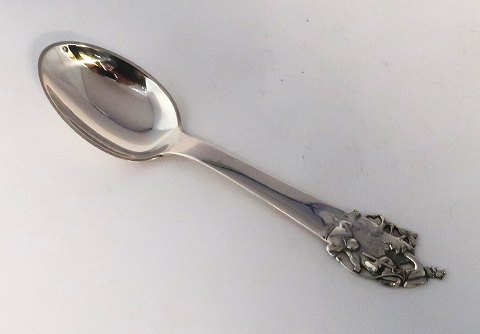 H. C. Andersen fairy tale spoon. Silver cutlery. Tinder-box. Silver (830). 
Length 15 cm.