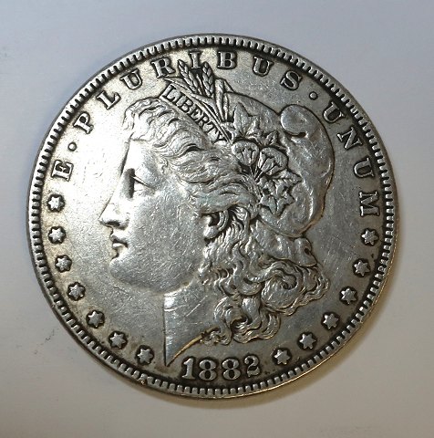 USA. Morgan silver $1 Dollar 1882