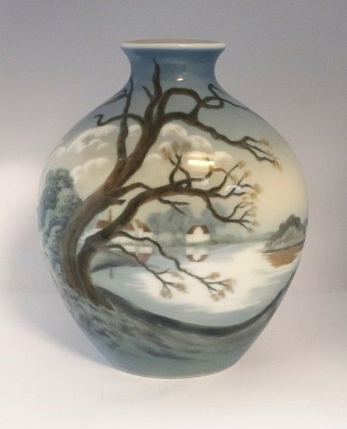 Bing & Grondahl. Vase. Model 740-5507. Height 29 cm. (3 quality)