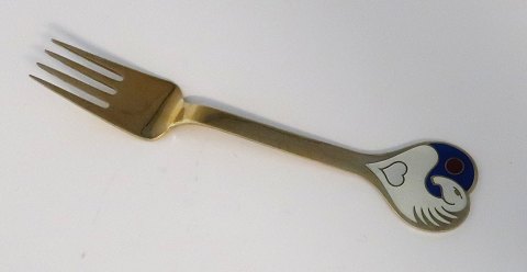 MichelsenChristmas fork1978Sterling (925)