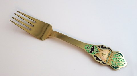 MichelsenChristmas fork1982Sterling (925)