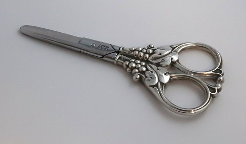 Cohr. Grape scissors sterling (925). Length 13.8 cm.