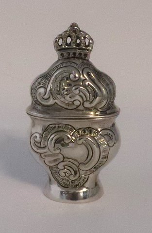Fritz Sophus Albertus. Silver vinaigrette. Height 7.5 cm.