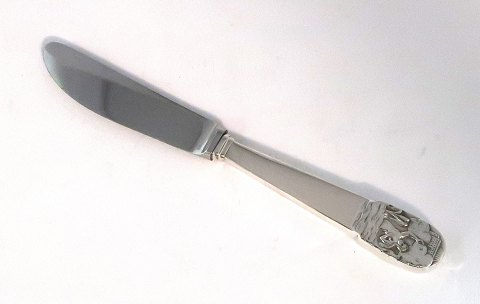 H. C. Andersen fairytale children knife. Silver cutlery. The Mermaid. Silver (830). Length 16.8 cm.