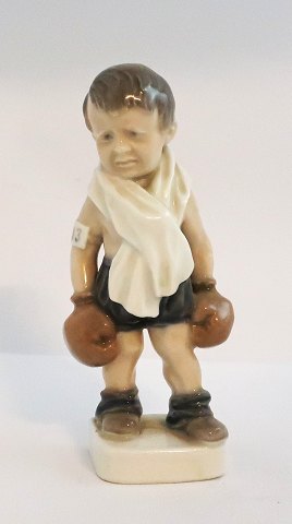 Dahl Jensen. Porcelain figure. Boxer. Model 1069. Height 15 cm. (1 quality)