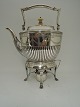 Hot water kettle and burner.
Silver (830) made by 
Michelsen, Copenhagen