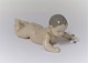 Royal Copenhagen. Lying baby. Model 1739. Length 15 cm. (1 quality)