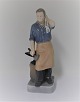 Royal Copenhagen. Blacksmith. Model 4502. Height 23 cm. (1 quality)