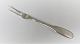 Evald Nielsen. Sølvbestik (925). Bestik no. 14. Stegegaffel. Længde 20 cm.