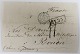 Brief aus Moskau, Russland. 22.06.1861 nach Rouen, Frankreich. Stempel S.35 
(Aachen)