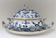 Germany. Large Meissen tureen with dish. Terrin