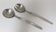 Georg Jensen. Silver cutlery (925). Cypres. Salad set with steel. Length 23 cm.