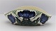 Alumina. Faience bowl. Model 223 / 115. Length 30 cm. Height 10 cm. There are 
minor traces of use.