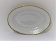Bing & Grondahl. Hartmann. Oval serving platter. Model 18. Length 25 cm. Width 
17.5 cm. (1 quality)