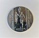 Isle of Man. Olympiad 2004. Silver coin 1 Crown from 2004. Diameter 38 mm.