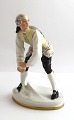 Bing & Grondahl. Snowball throwing man. Figure (8026). Design: Tegner. Height 15 
cm. (1 quality)