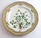 Royal Copenhagen Flora Danica. Mittagessen Platte mit durchbrochener kante. 
Entwurf # 3554. Durchmesser 23 cm. (1 Wahl). Ranunculus bulbosus L