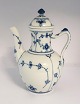 Royal Copenhagen. Blue fluted, plain. Small coffee pot. Model 46. Height 21 cm. 
(1 quality)