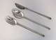Mema. GAB. Silver cutlery (830). 1 set (dinner knife-dinner fork-dinner spoon). 
Design Carl Philip Bernadotte (CPB)