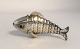 Fritz Sophus Albertus. Newer silver vinaigrette egg in the shape of a fish. 
Length 9 cm