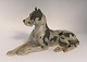 Bing & Gröndahl. Porcelain figure. Great Dane. Model 1773. Length 29 cm. (1 
quality)