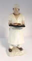 Bing & Grondahl. Porcelain figure. Baker. Model 2223. Height 29 cm. (1 quality)
