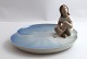 Bing & Grondahl. Thumbelina on water lily leaf. Model 2378. Height 10 cm. Width 
18.5 cm. (1 quality)