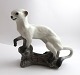 Lyngby porcelain. Porcelain figurine. Ermine. Model 9. Length 20 cm. (1 quality)