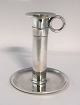 Hans Hansen. Candlestick. Sterling (925). Design: Karl Gustav Hansen. Model 303. 
Height 11 cm. Produced 1939