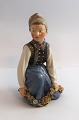 Royal Copenhagen. Amager Boy. Design by Carl Martin-Hansen. Model 12414.  (1 
quality)