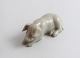 Bing & Gröndahl. Porcelain figurine. Lying pig. Model 1881. Length 6 cm. (1 
quality).