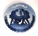 Royal Copenhagen. Commemorative Plate # 223.  July 6-plate. 75th year day of 
Fredericia battle. Diameter 29 cm. Produced in 1924. Drawn by Oluf Jensen