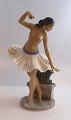 Dahl Jensen. Porcelain figurine. Pompeian dancer. Model # 1292. Height 27 cm. (1 
quality)